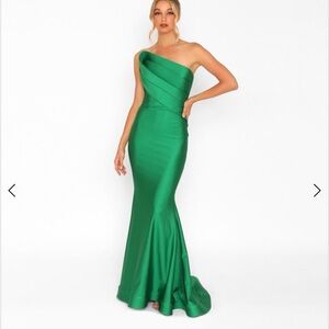 Nicole Bakhti evening dress